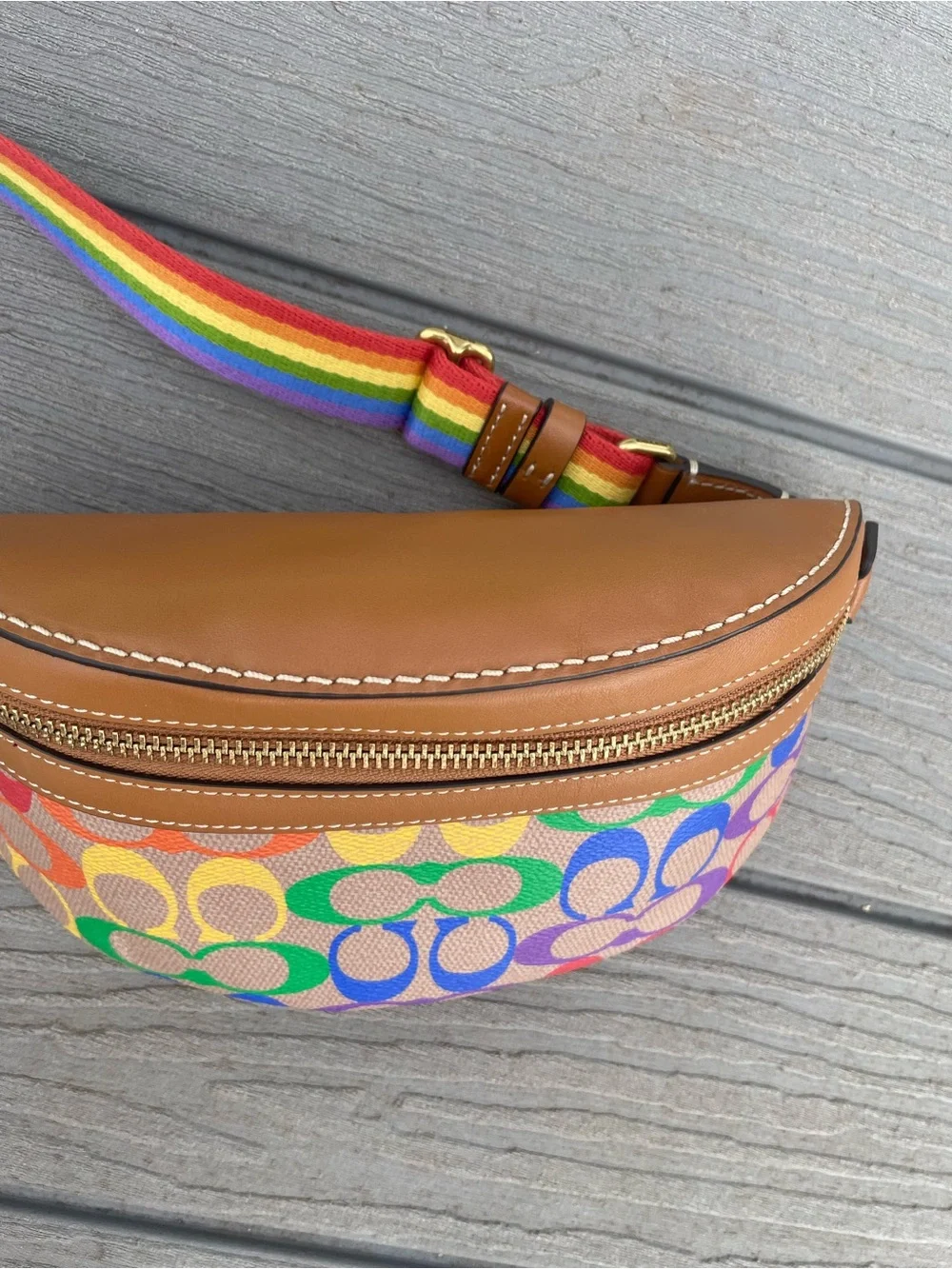 Coach pride crossbody